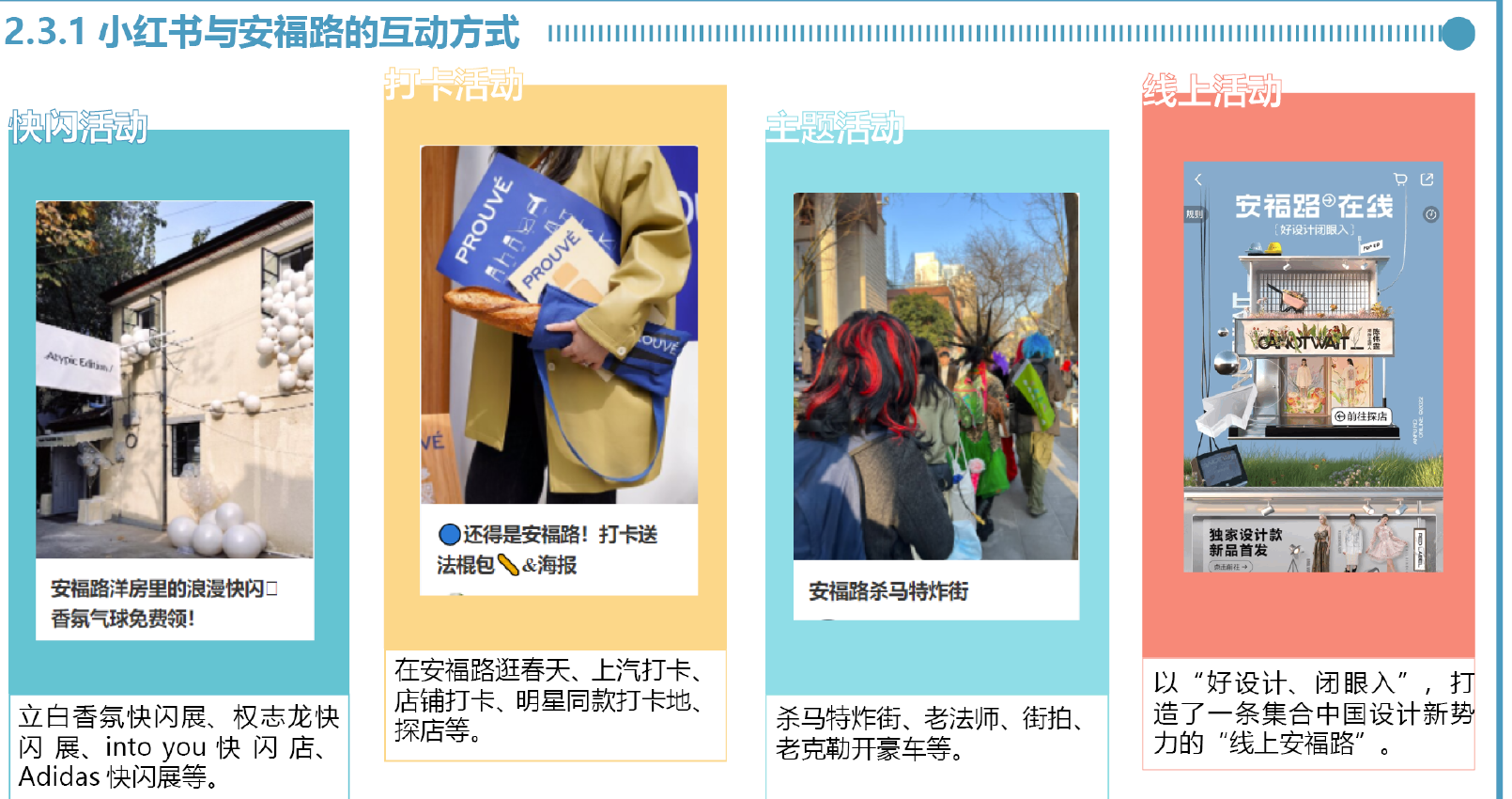 安福路品牌快闪、打卡、主题活动与线上展示案例 / Anfu Road pop-ups, check-ins, themed events and online showcases